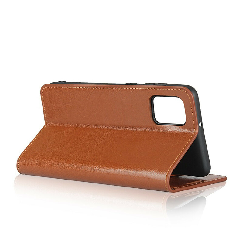 Flip Cover Samsung Galaxy A31 Cuir Véritable Flip Cover Samsung Galaxy A31 Cuir Véritable