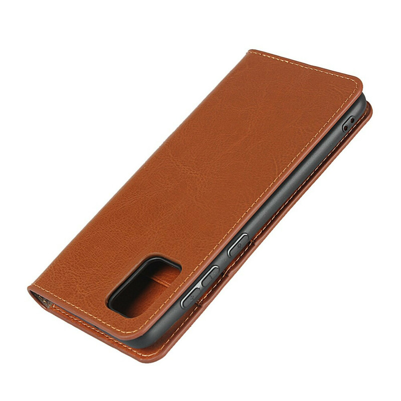 Flip Cover Samsung Galaxy A31 Cuir Véritable Flip Cover Samsung Galaxy A31 Cuir Véritable