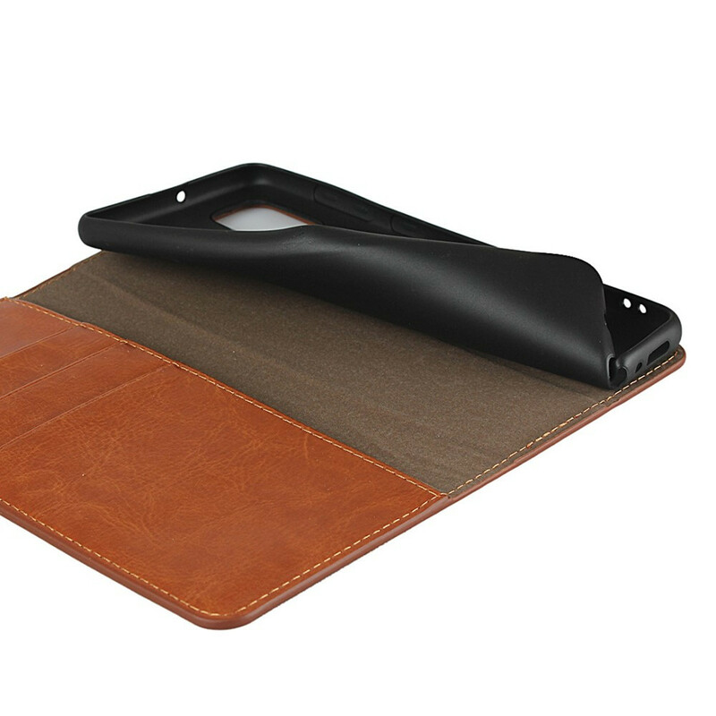 Flip Cover Samsung Galaxy A31 Cuir Véritable Flip Cover Samsung Galaxy A31 Cuir Véritable