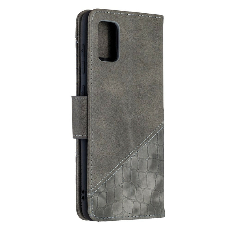 Housse Samsung Galaxy A31 Effet Peau de Crocodile Classique Housse Samsung Galaxy A31 Effet Peau de Crocodile Classique