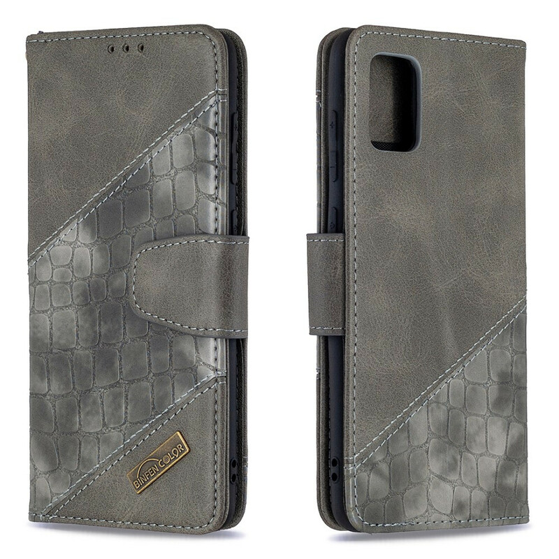 Housse Samsung Galaxy A31 Effet Peau de Crocodile Classique Housse Samsung Galaxy A31 Effet Peau de Crocodile Classique