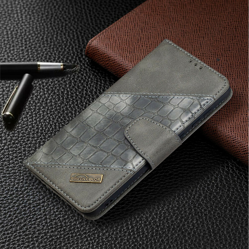 Housse Samsung Galaxy A31 Effet Peau de Crocodile Classique Housse Samsung Galaxy A31 Effet Peau de Crocodile Classique