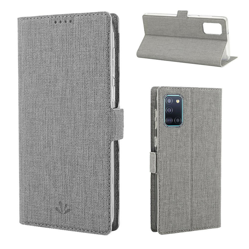 Flip Cover Samsung Galaxy A31 Texturée VILI DMX Flip Cover Samsung Galaxy A31 Texturée VILI DMX