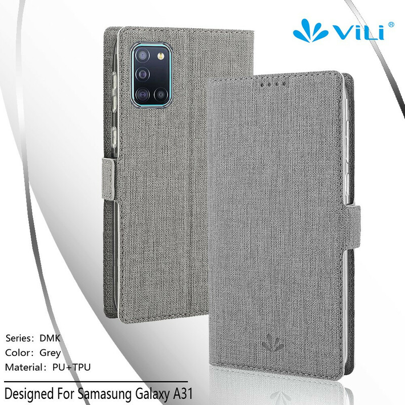 Flip Cover Samsung Galaxy A31 Texturée VILI DMX Flip Cover Samsung Galaxy A31 Texturée VILI DMX