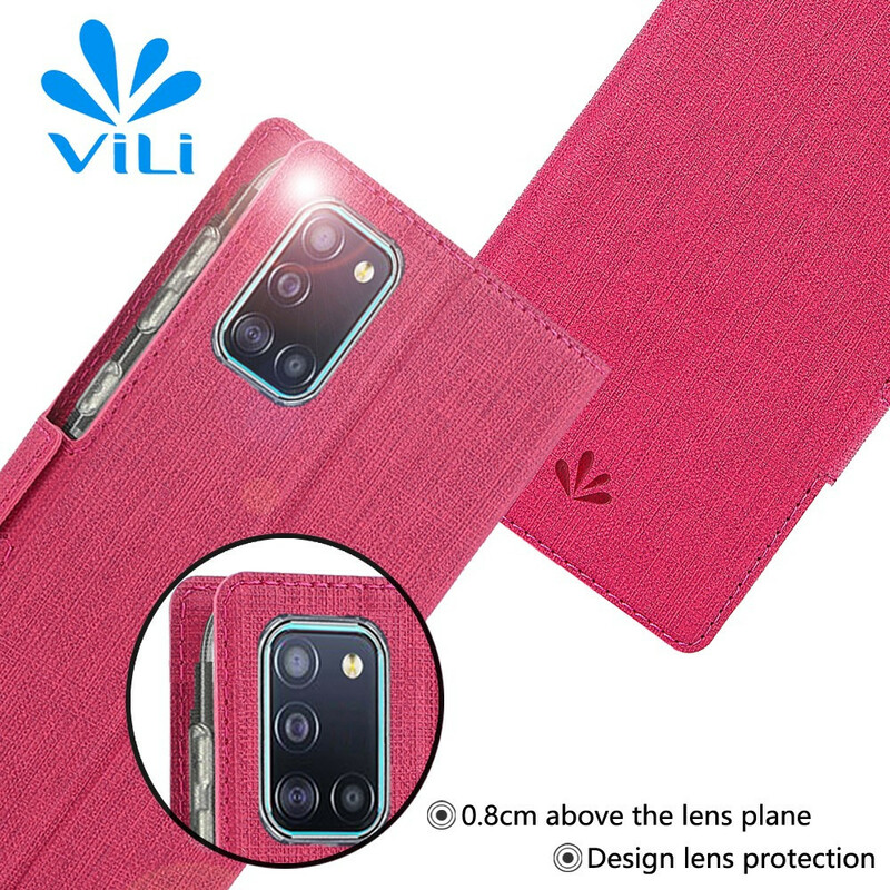 Flip Cover Samsung Galaxy A31 Texturée VILI DMX Ma Coque