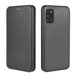 Flip Cover Samsung Galaxy A31 Fibre Carbone Flip Cover Samsung Galaxy A31 Fibre Carbone