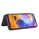 Flip Cover Samsung Galaxy A31 Fibre Carbone Flip Cover Samsung Galaxy A31 Fibre Carbone