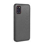 Flip Cover Samsung Galaxy A31 Fibre Carbone Flip Cover Samsung Galaxy A31 Fibre Carbone