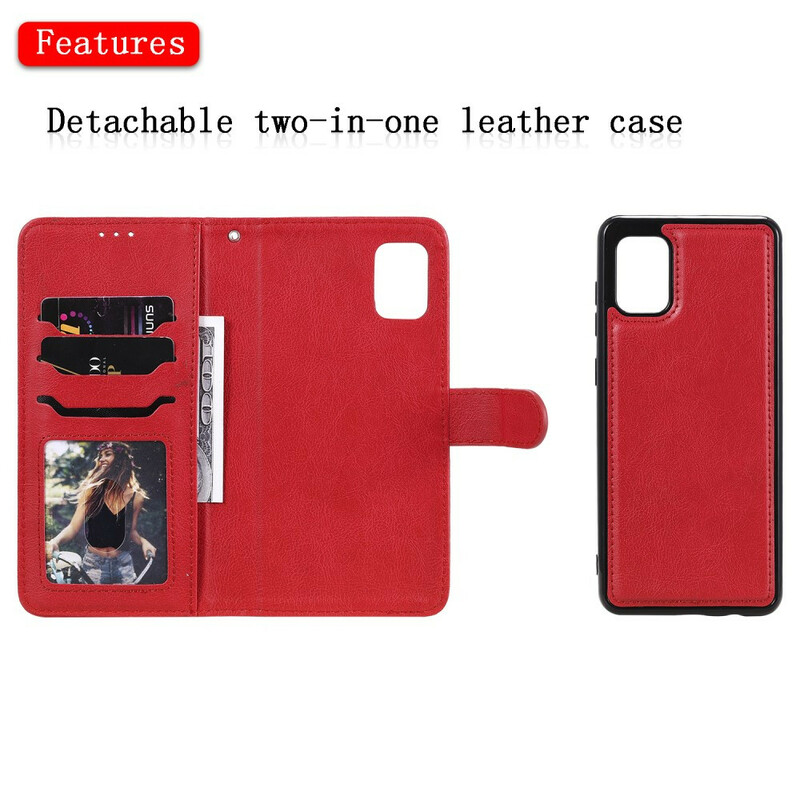 Housse Samsung Galaxy A31 Coque Détachable et Lanière Housse Samsung Galaxy A31 Coque Détachable et Lanière