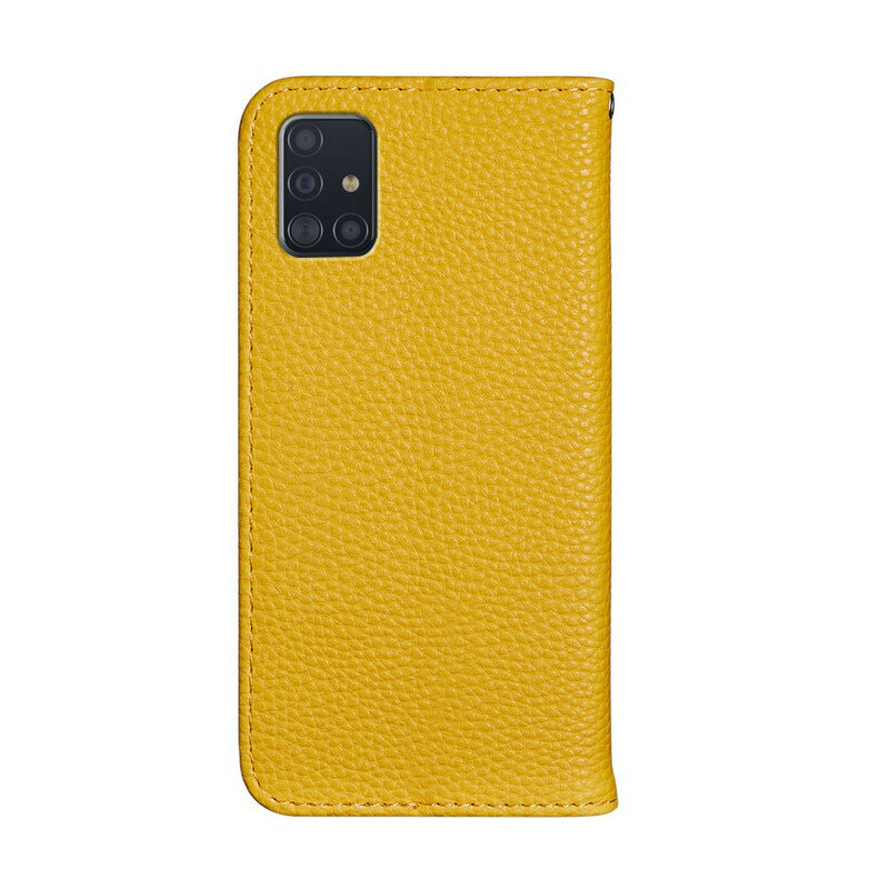 Flip Cover Samsung Galaxy A51 Simili Cuir Litchi Ultra Chic Flip Cover Samsung Galaxy A51 Simili Cuir Litchi Ultra Chic
