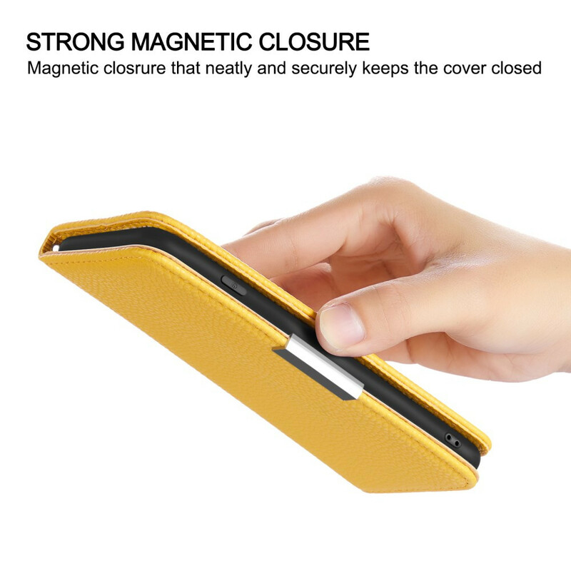 Flip Cover Samsung Galaxy A51 Simili Cuir Litchi Ultra Chic Flip Cover Samsung Galaxy A51 Simili Cuir Litchi Ultra Chic