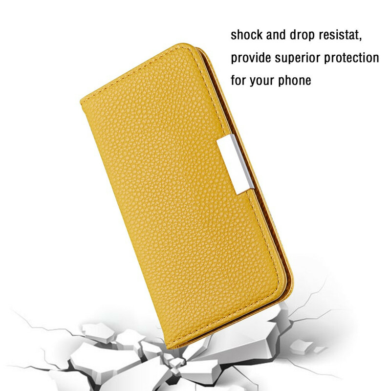 Flip Cover Samsung Galaxy A51 Simili Cuir Litchi Ultra Chic Flip Cover Samsung Galaxy A51 Simili Cuir Litchi Ultra Chic