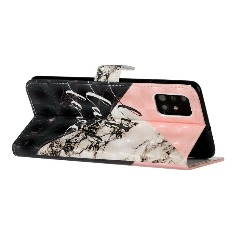 Housse Samsung Galaxy A51 Life Laugh Love Housse Samsung Galaxy A51 Life Laugh Love