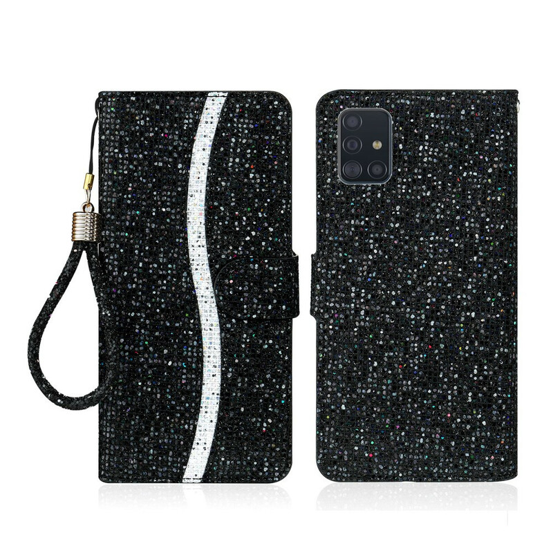 Housse Samsung Galaxy A51 Paillettes S Design Housse Samsung Galaxy A51 Paillettes S Design