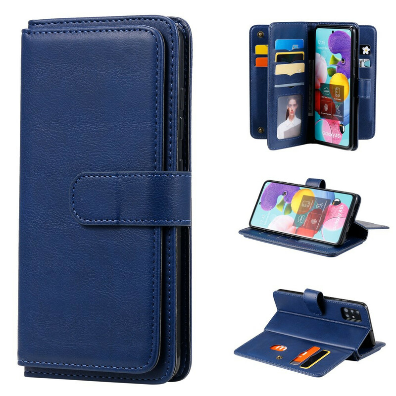 Housse Samsung Galaxy A51 Simili Cuir 9 Porte-Cartes Housse Samsung Galaxy A51 Simili Cuir 9 Porte-Cartes