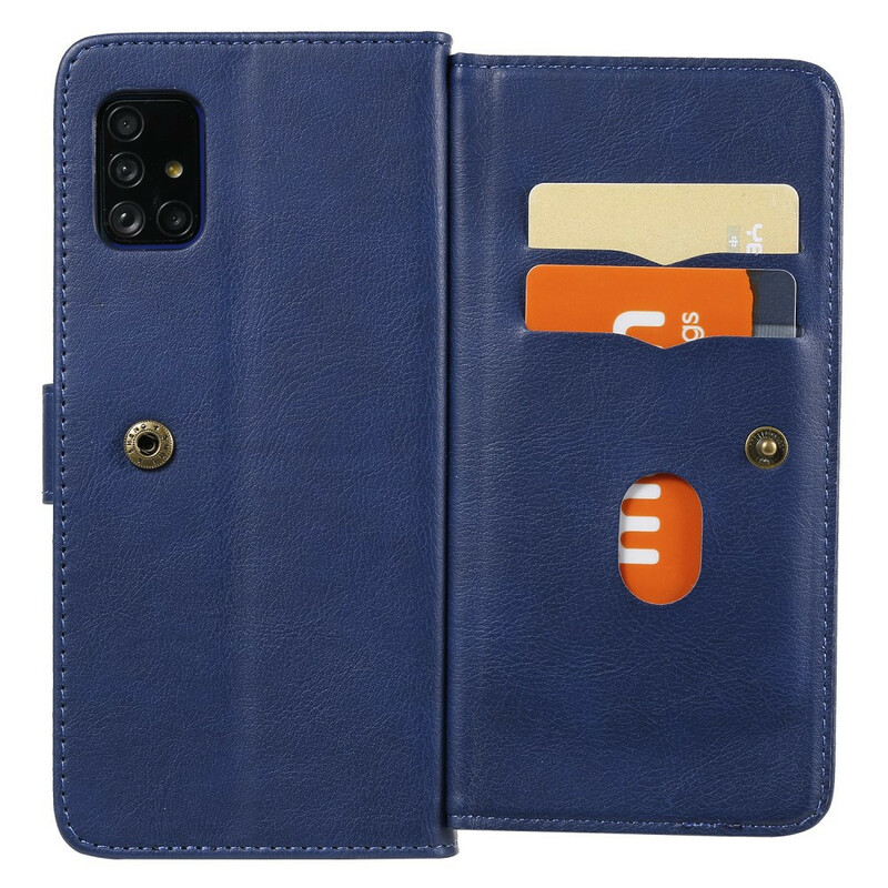 Housse Samsung Galaxy A51 Simili Cuir 9 Porte-Cartes Housse Samsung Galaxy A51 Simili Cuir 9 Porte-Cartes