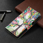 Housse Xiaomi Mi 10T Lite 5G / Redmi Note 9 Pro 5G Poche Zippée Arbre Housse Xiaomi Mi 10T Lite 5G / Redmi Note 9 Pro 5G Poche Zippée Arbre