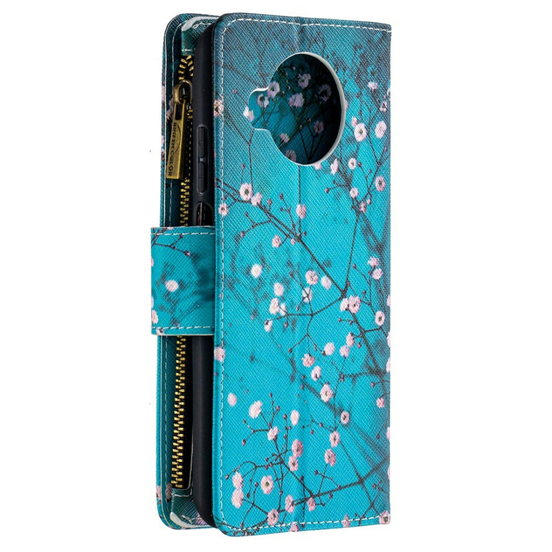 Housse Xiaomi Mi 10T Lite 5G / Redmi Note 9 Pro 5G Poche Zippée Arbre