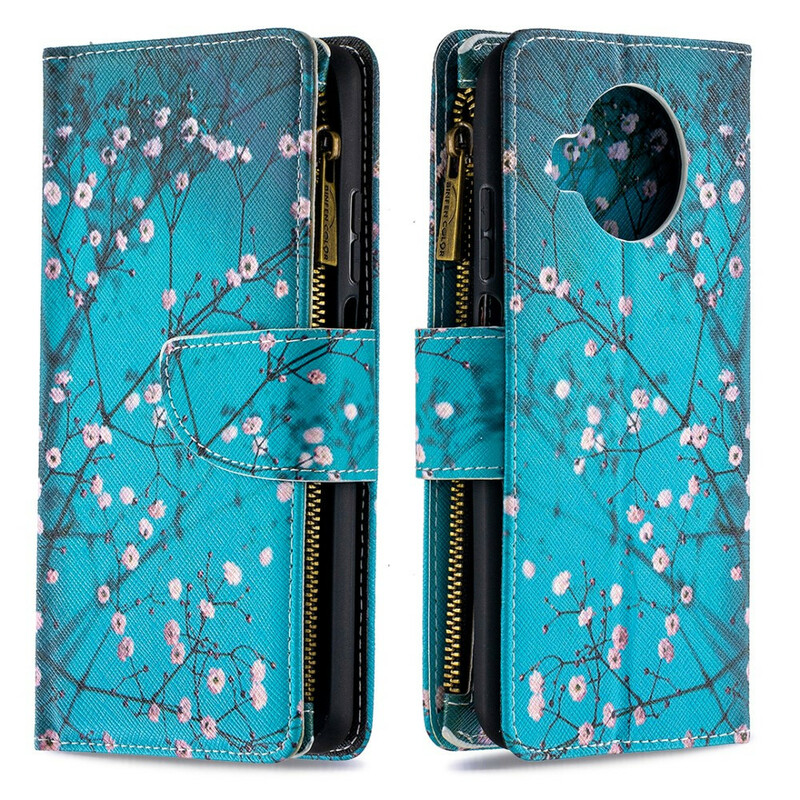 Housse Xiaomi Mi 10T Lite 5G / Redmi Note 9 Pro 5G Poche Zippée Arbre