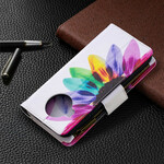 Housse Xiaomi Mi 10T Lite 5G / Redmi Note 9 Pro 5G Poche Zippée Fleur Housse Xiaomi Mi 10T Lite 5G / Redmi Note 9 Pro 5G Poche Zippée Fleur