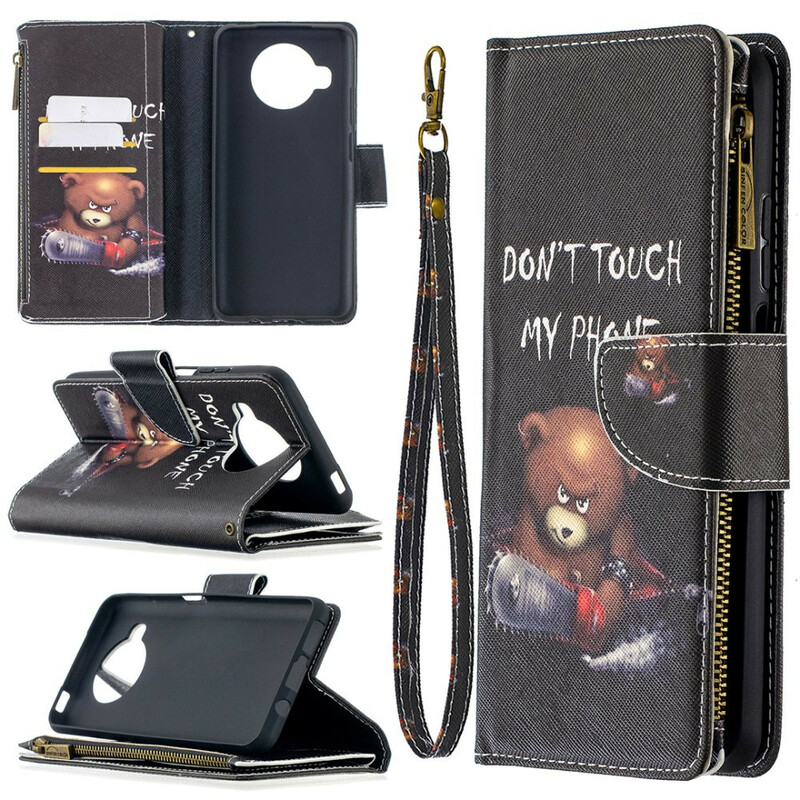 Housse Xiaomi Mi 10T Lite 5G / Redmi Note 9 Pro 5G Poche Zippée Ours Housse Xiaomi Mi 10T Lite 5G / Redmi Note 9 Pro 5G Poche Zippée Ours