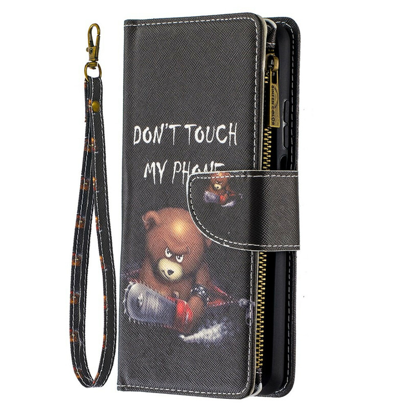Housse Xiaomi Mi 10T Lite 5G / Redmi Note 9 Pro 5G Poche Zippée Ours Housse Xiaomi Mi 10T Lite 5G / Redmi Note 9 Pro 5G Poche Zippée Ours