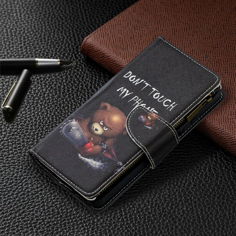 Housse Xiaomi Mi 10T Lite 5G / Redmi Note 9 Pro 5G Poche Zippée Ours Housse Xiaomi Mi 10T Lite 5G / Redmi Note 9 Pro 5G Poche Zippée Ours