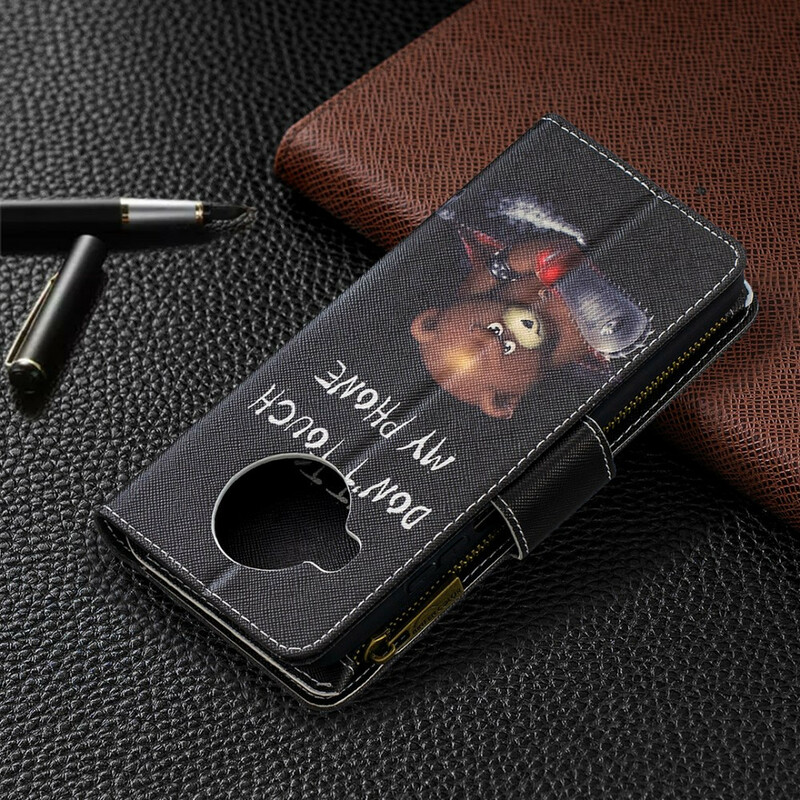 Housse Xiaomi Mi 10T Lite 5G / Redmi Note 9 Pro 5G Poche Zippée Ours Housse Xiaomi Mi 10T Lite 5G / Redmi Note 9 Pro 5G Poche Zippée Ours