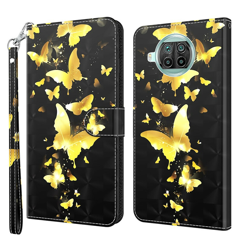 Housse Xiaomi Mi 10T Lite 5G / Redmi Note 9 Pro 5G Papillons Jaunes Housse Xiaomi Mi 10T Lite 5G / Redmi Note 9 Pro 5G Papillons Jaunes