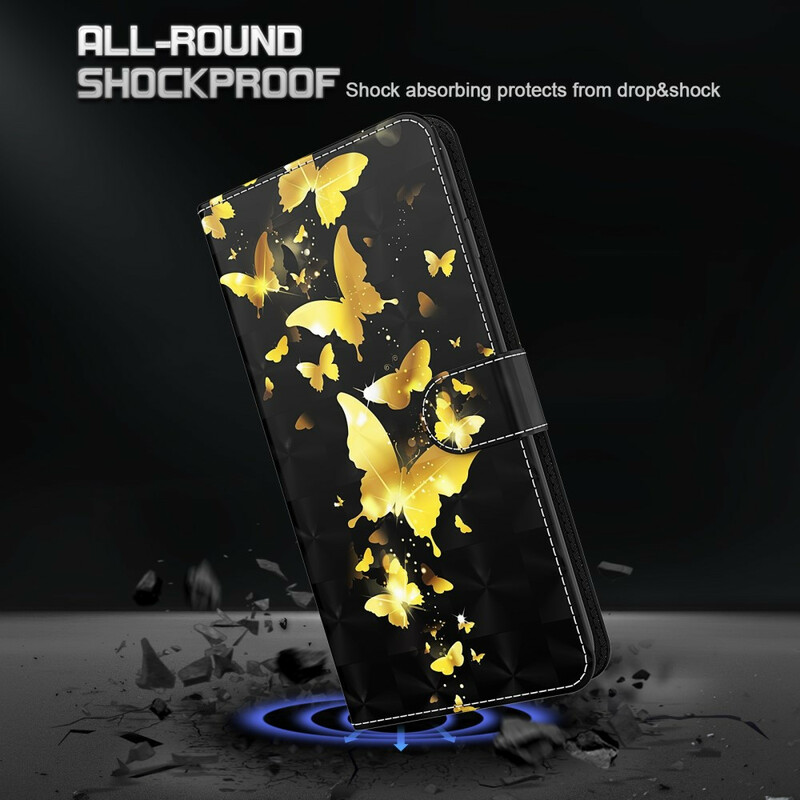 Housse Xiaomi Mi 10T Lite 5G / Redmi Note 9 Pro 5G Papillons Jaunes Housse Xiaomi Mi 10T Lite 5G / Redmi Note 9 Pro 5G Papillons Jaunes