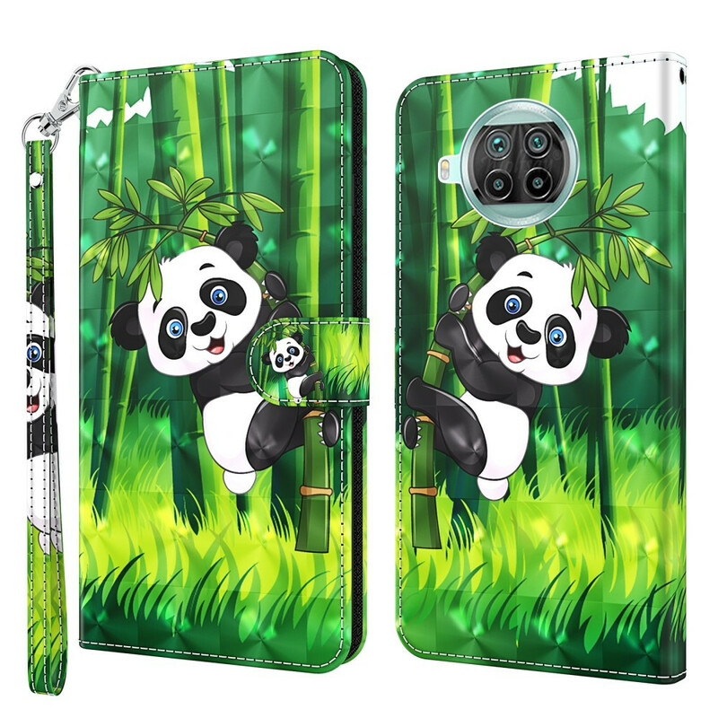 Housse Xiaomi Mi 10T Lite 5G / Redmi Note 9 Pro 5G Panda et Bambou Housse Xiaomi Mi 10T Lite 5G / Redmi Note 9 Pro 5G Panda et Bambou
