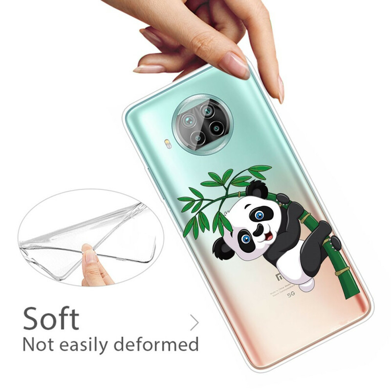 Coque Xiaomi Mi 10T Lite 5G / Redmi Note 9 Pro 5G Panda Sur Le Bambou