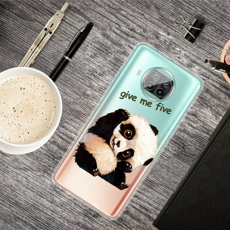 Coque Xiaomi Mi 10T Lite 5G / Redmi Note 9 Pro 5G Panda Give Me Five