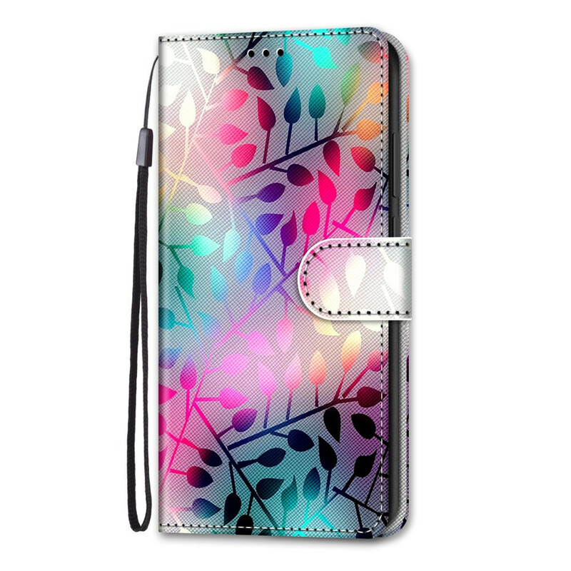Housse Xiaomi Mi 10T Lite 5G / Redmi Note 9 Pro 5G Feuilles Colorées Housse Xiaomi Mi 10T Lite 5G / Redmi Note 9 Pro 5G Feuilles Colorées