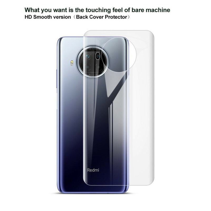 Film de Protection Arrière pour Xiaomi Mi 10T Lite 5G / Redmi Note 9 Pro 5G IMAK Film de Protection Arrière pour Xiaomi Mi 10T Lite 5G / Redmi Note 9 Pro 5G IMAK