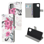 Housse Samsung Galaxy A12 Tropical Flowers Housse Samsung Galaxy A12 Tropical Flowers