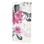Housse Samsung Galaxy A12 Tropical Flowers Housse Samsung Galaxy A12 Tropical Flowers