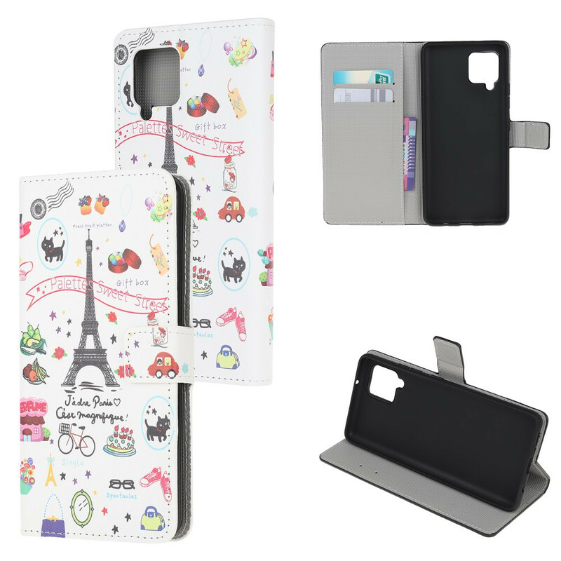 Housse Samsung Galaxy A12 J'adore Paris Housse Samsung Galaxy A12 J'adore Paris