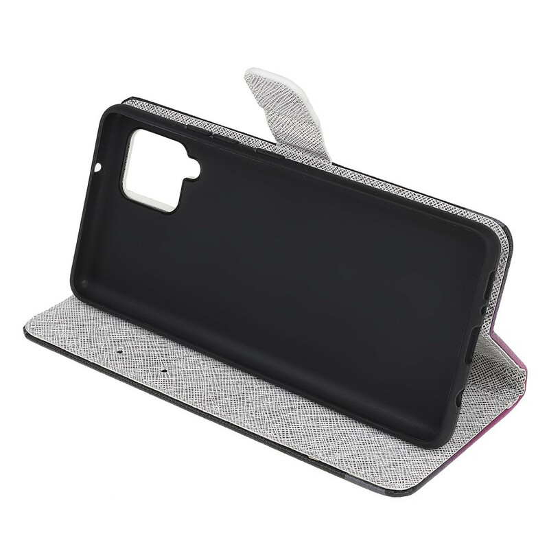 Housse Samsung Galaxy A12 Libellules à Lanière Housse Samsung Galaxy A12 Libellules à Lanière