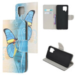 Housse Samsung Galaxy A12 Butterflies Housse Samsung Galaxy A12 Butterflies