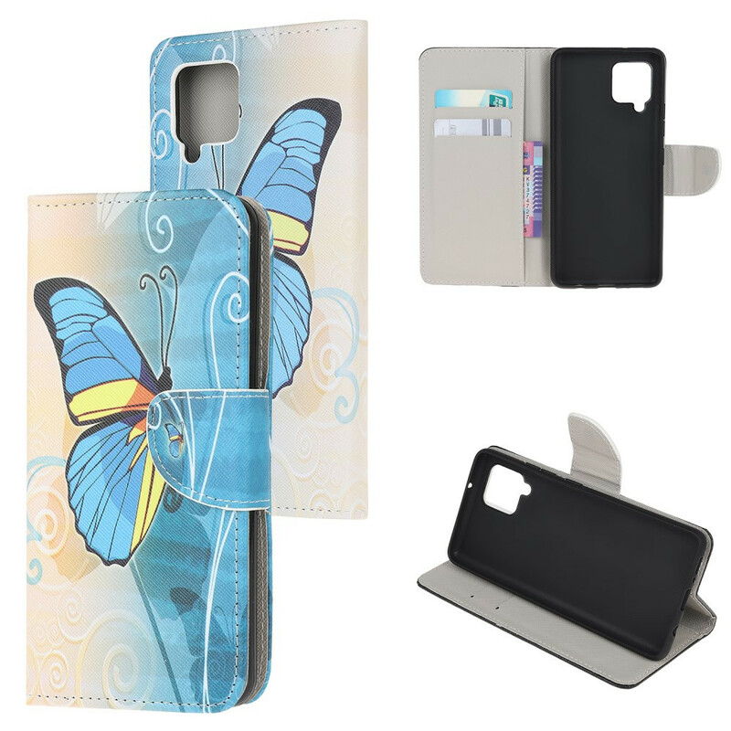 Housse Samsung Galaxy A12 Butterflies Housse Samsung Galaxy A12 Butterflies