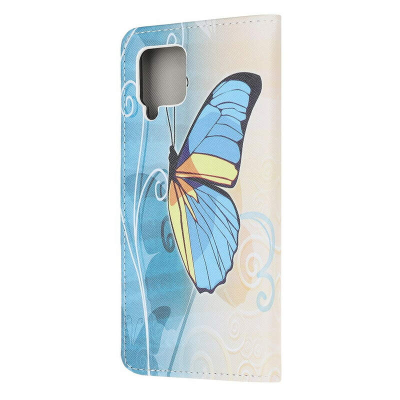 Housse Samsung Galaxy A12 Butterflies Housse Samsung Galaxy A12 Butterflies
