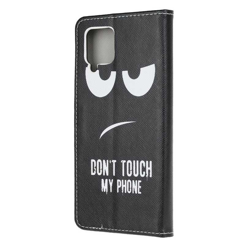 Housse Samsung Galaxy A12 Don't Touch My Phone Housse Samsung Galaxy A12 Don't Touch My Phone