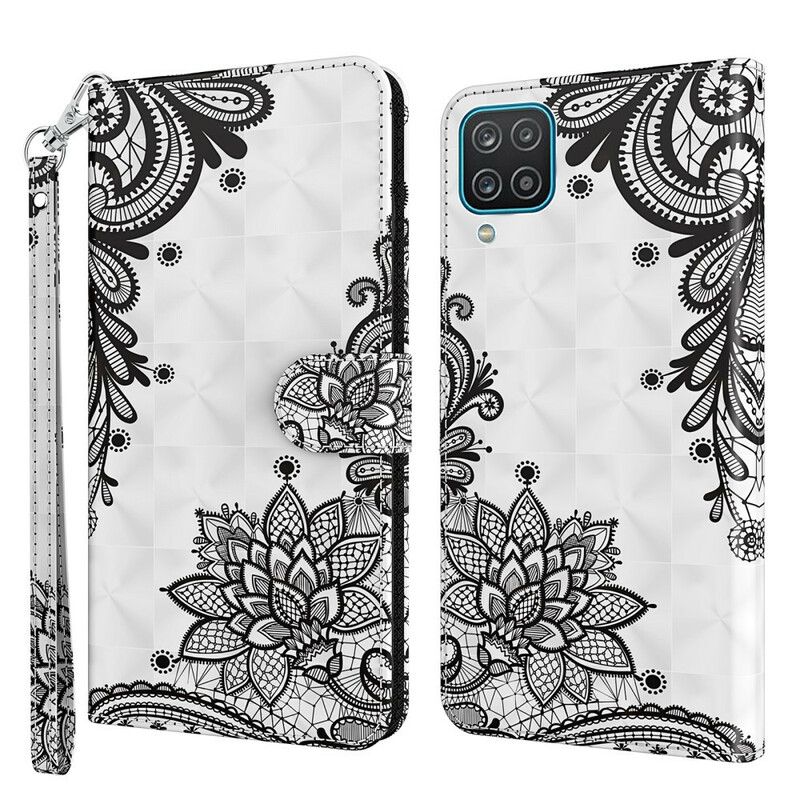 Housse Samsung Galaxy A12 Chic Dentelle Housse Samsung Galaxy A12 Chic Dentelle