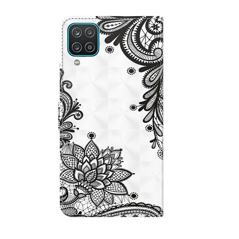 Housse Samsung Galaxy A12 Chic Dentelle Housse Samsung Galaxy A12 Chic Dentelle