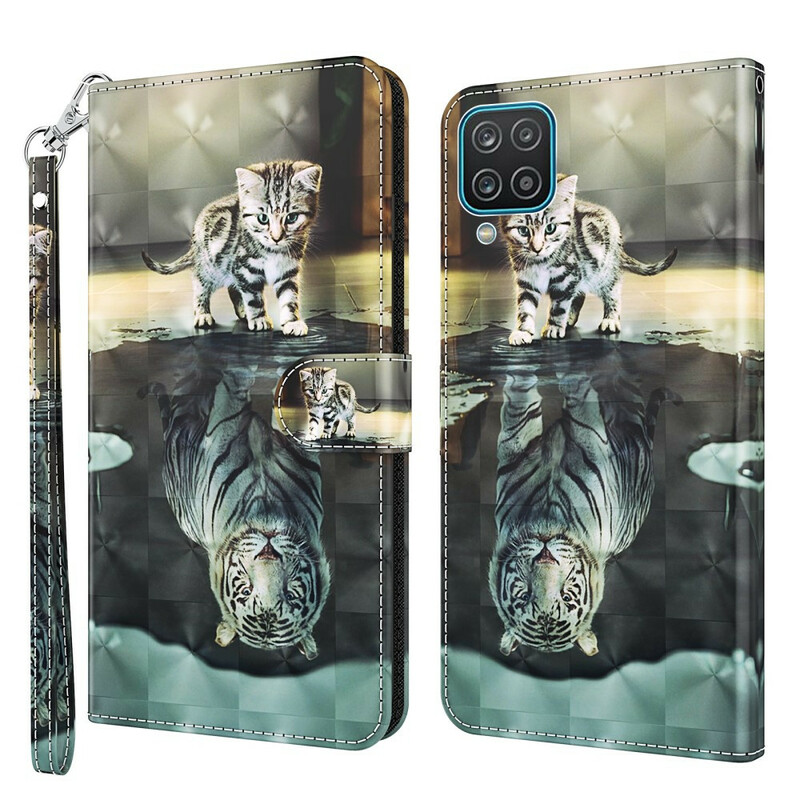 Housse Samsung Galaxy A12 Ernest Le Tigre Housse Samsung Galaxy A12 Ernest Le Tigre