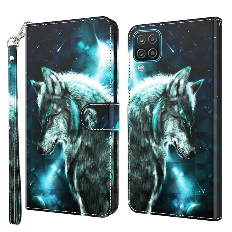 Housse Samsung Galaxy A12 Loup Majestueux Housse Samsung Galaxy A12 Loup Majestueux