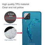 Coque Samsung Galaxy A12 Belle Plume Coque Samsung Galaxy A12 Belle Plume