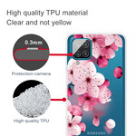 Coque Samsung Galaxy A12 Petites Fleurs Roses Coque Samsung Galaxy A12 Petites Fleurs Roses