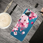Coque Samsung Galaxy A12 Petites Fleurs Roses Coque Samsung Galaxy A12 Petites Fleurs Roses